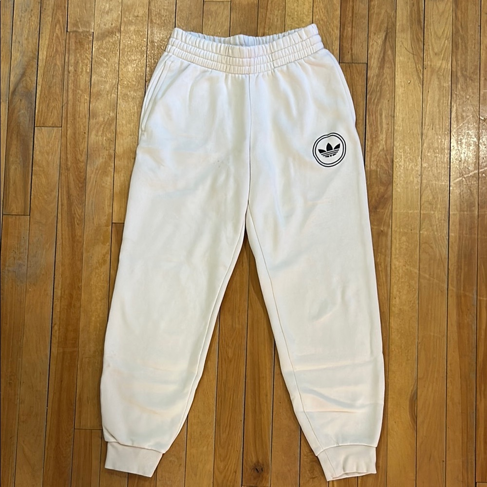 Adidas Cream Jogger Pants